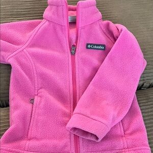 Columbia Vibrant Pink Fleece Jacket